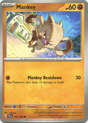 Mankey - 107/198