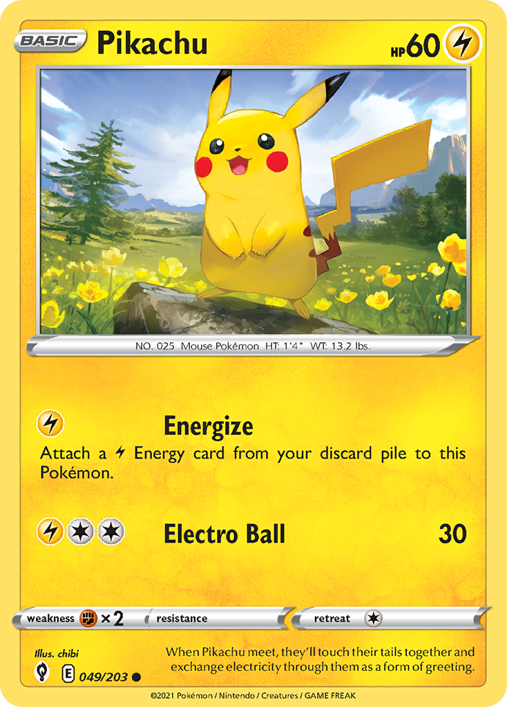 Pikachu - 049/203