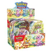 Prismatic Evolutions Mini Tin Display