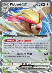 Pidgeot ex - 164/197