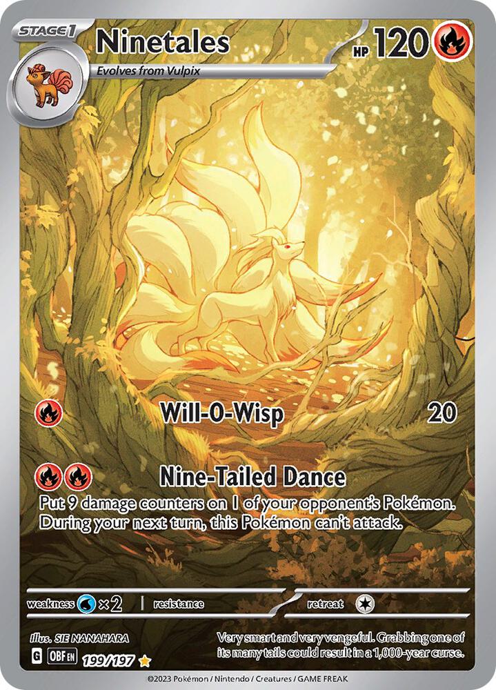 Ninetales -199/197 PSA 9