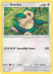 Snorlax - 50/68