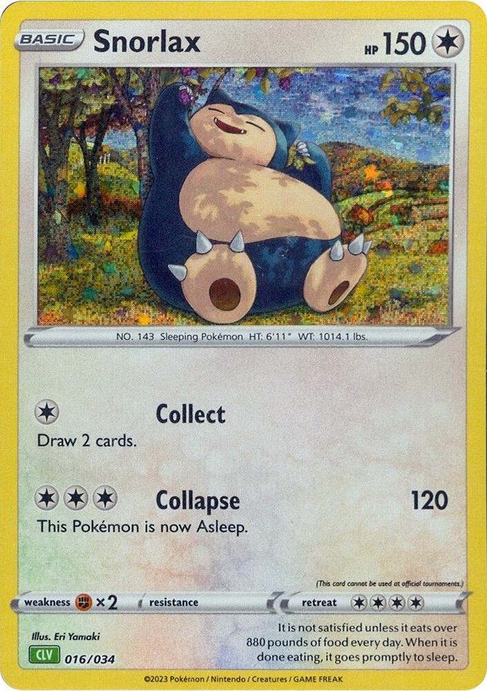Snorlax - 016/034