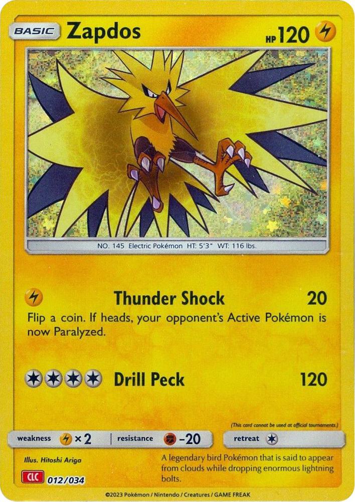 Zapdos - 012/034