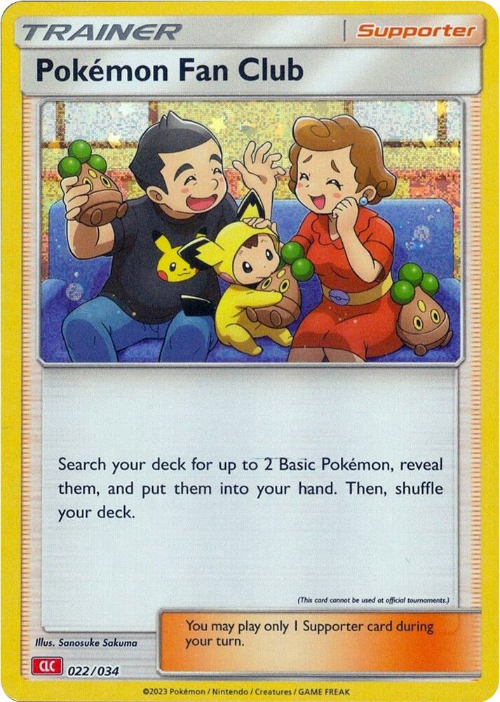 Pokemon Fan Club - 022/034