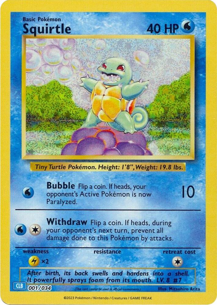 Squirtle - 001/034