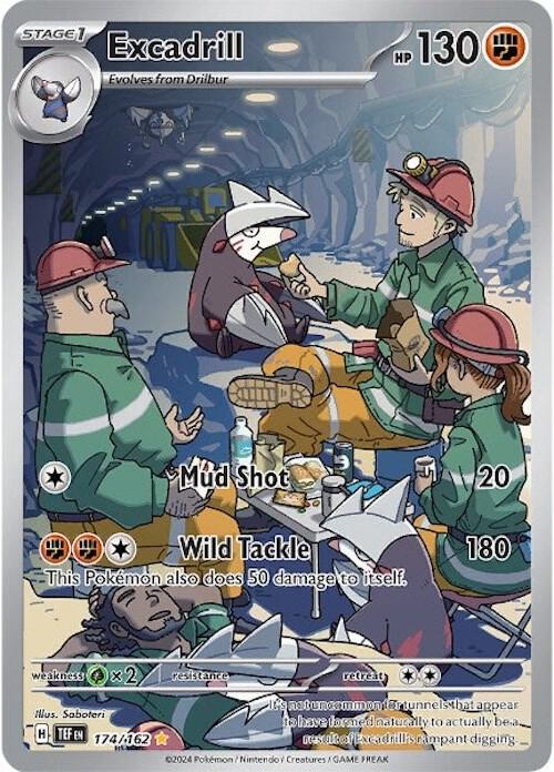 Excadrill - 174/162 PSA 9