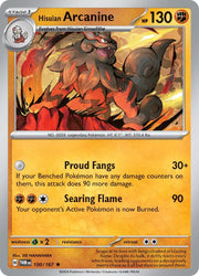 Hisuian Arcanine - 100/167