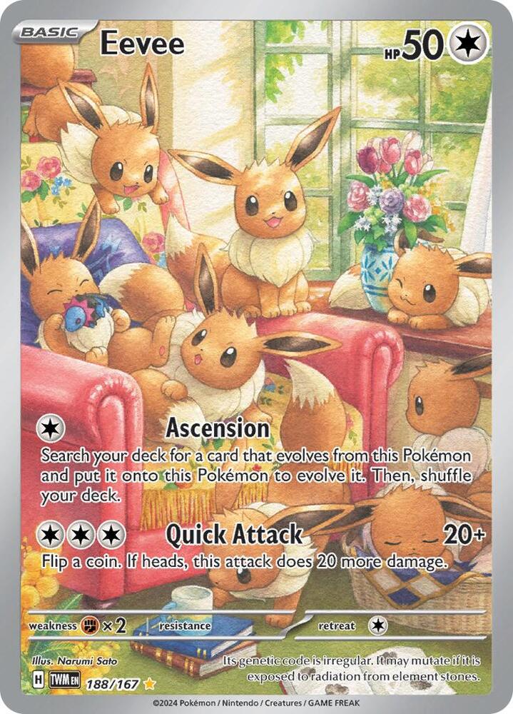 Eevee - 188/167 PSA 9