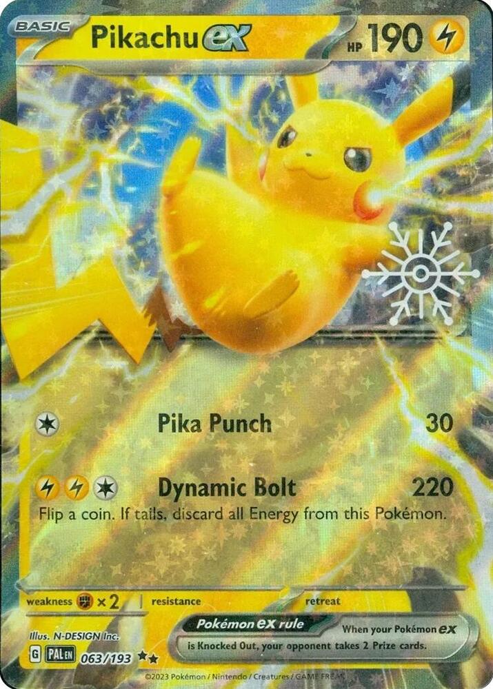 Pikachu ex - 063/193