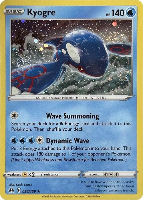 Kyogre - 036/159