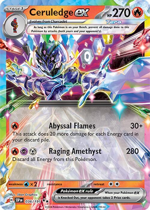 Ceruledge ex - 036/191