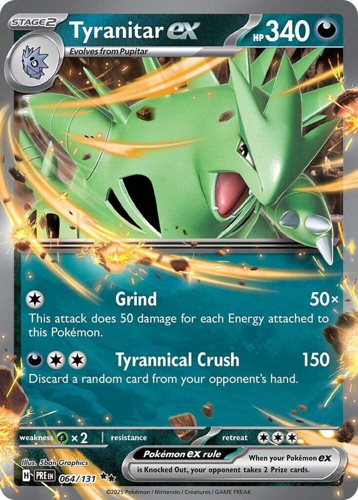 Tyranitar ex - 064/131