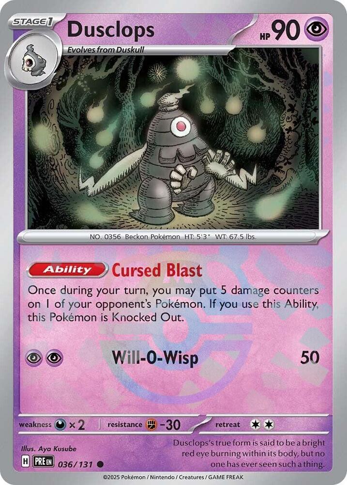 Dusclops - 036/131
