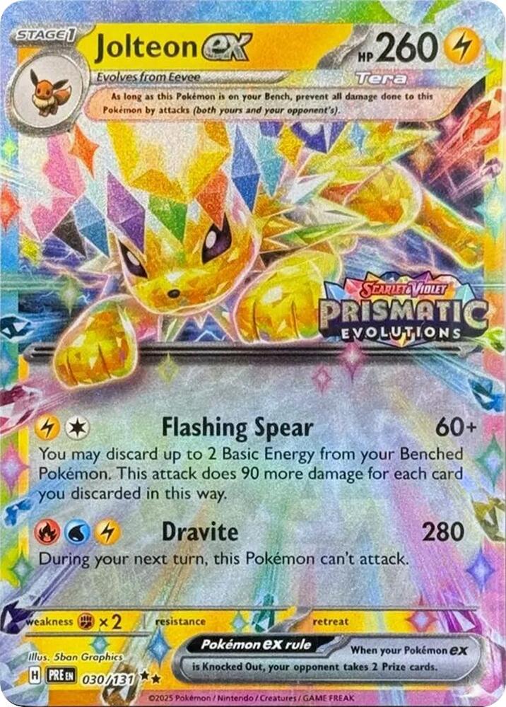 Jolteon ex - 030/131