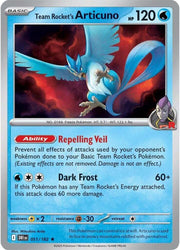 Team Rocket's Articuno - 051/182