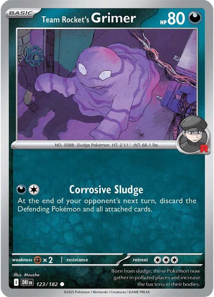 Team Rocket's Grimer - 123/182
