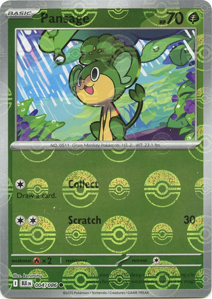 Pansage - 004/086