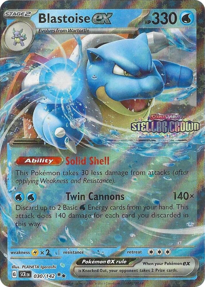 Blastoise ex - 030/142