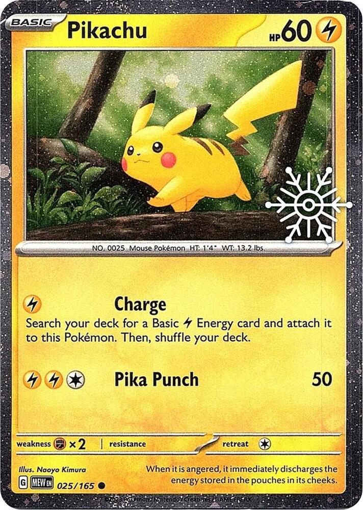 Pikachu - 025/165