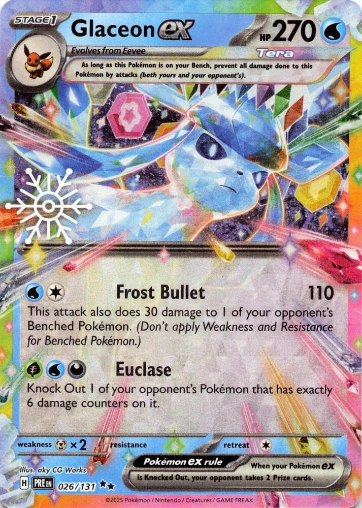Glaceon ex - 026/131