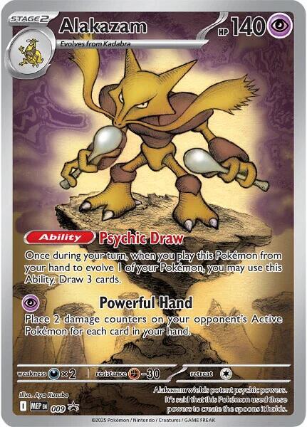 Alakazam - 009 PSA 9