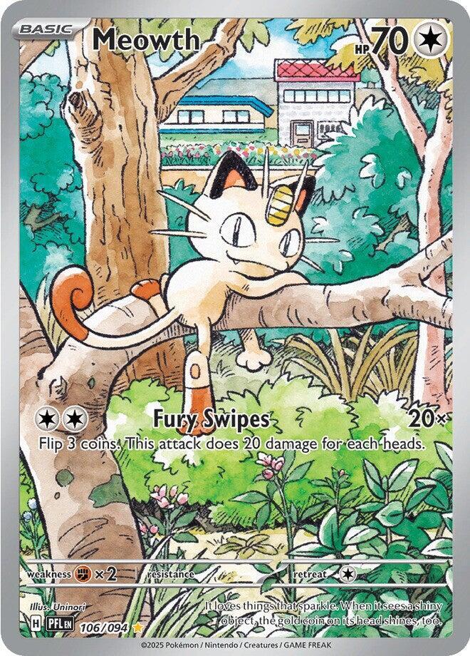 Meowth - 106/094 PSA 10