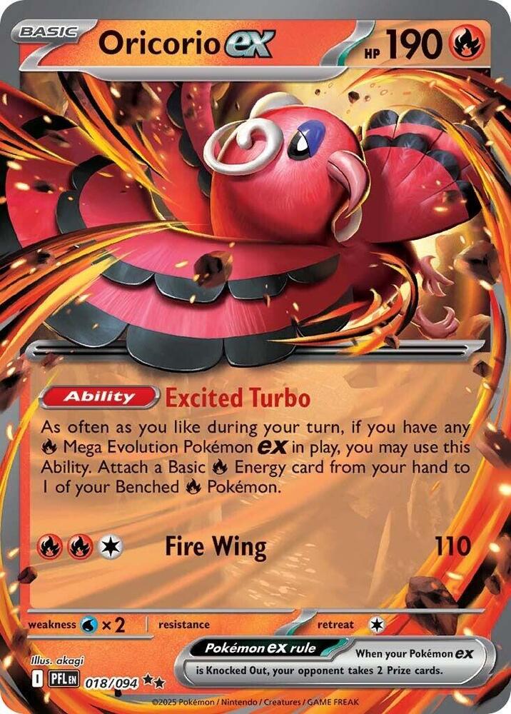 Oricorio ex - 018/094