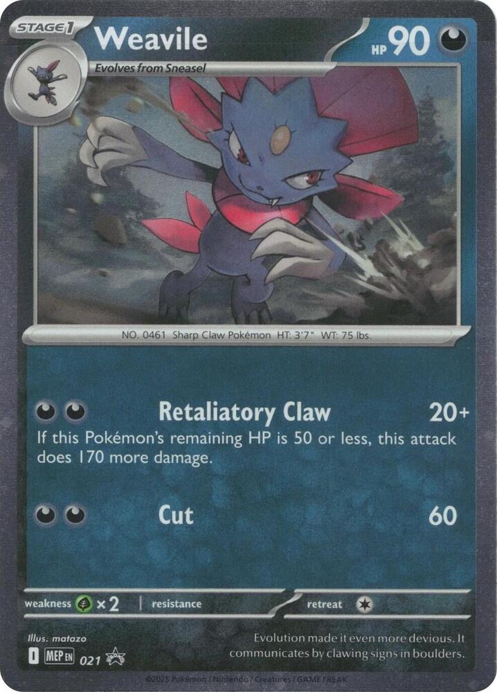 Weavile - 021