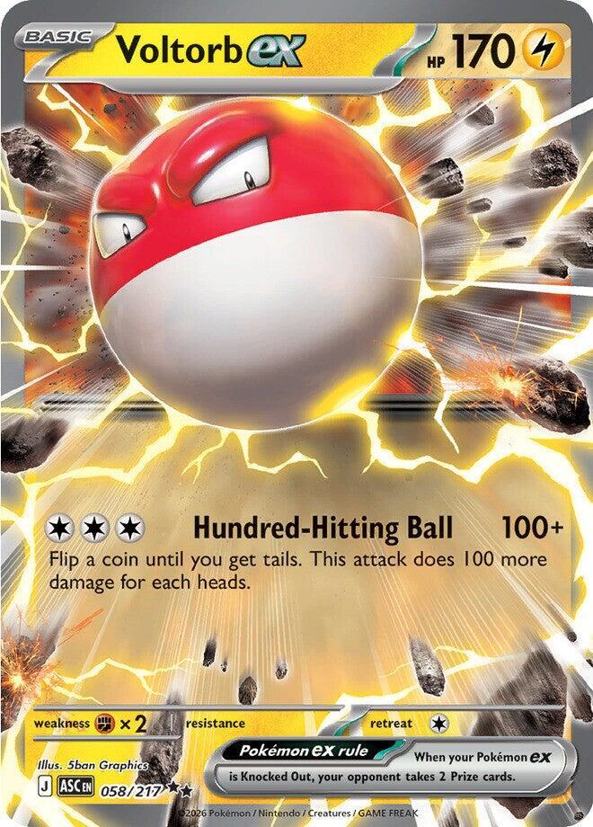 Voltorb ex - 058/217