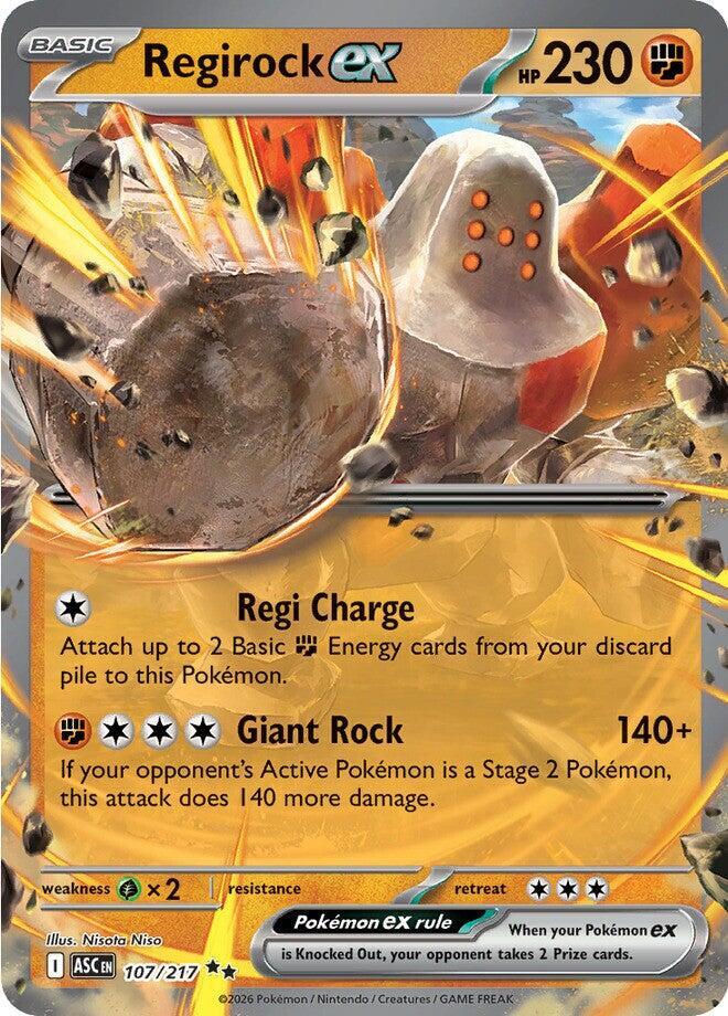 Regirock ex - 107/217