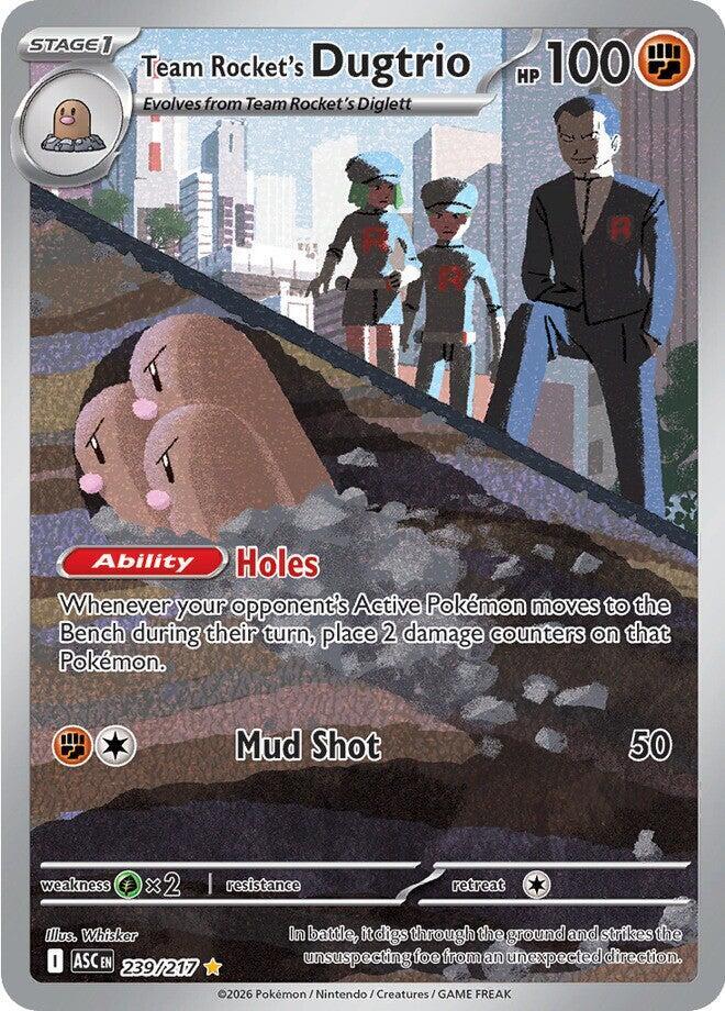 Team Rocket's Dugtrio - 239/217 PSA 9