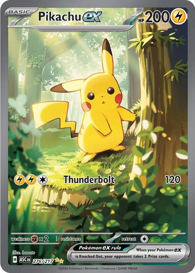 Pikachu ex - 276/217 PSA 9