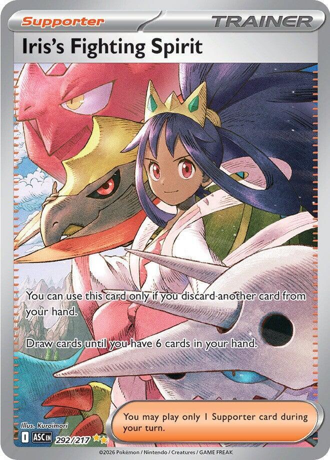 Iris's Fighting Spirit - 292/217 PSA 8