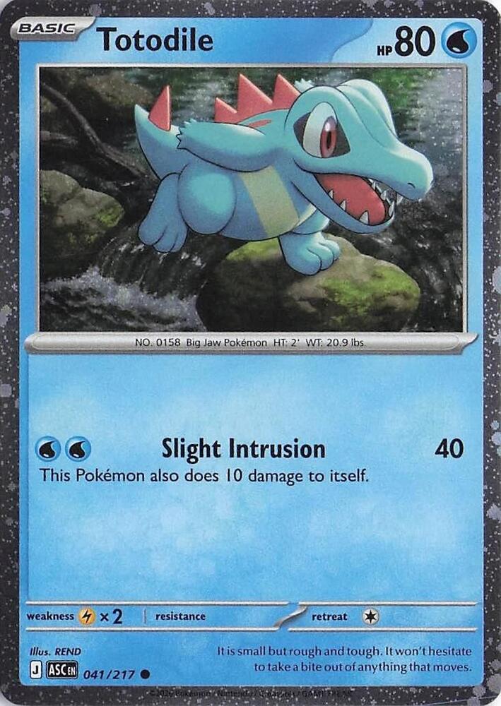 Totodile - 041/217