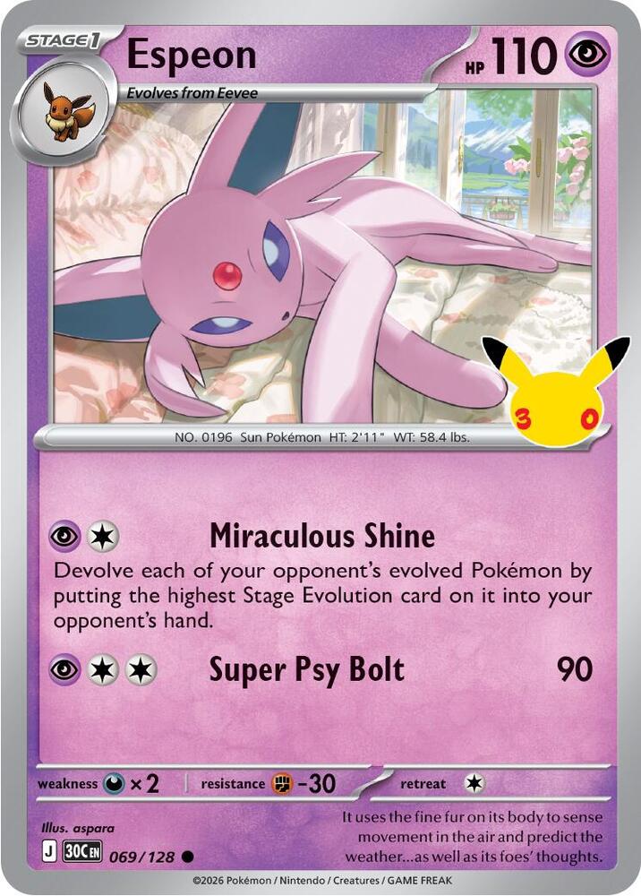 Espeon - 069/128
