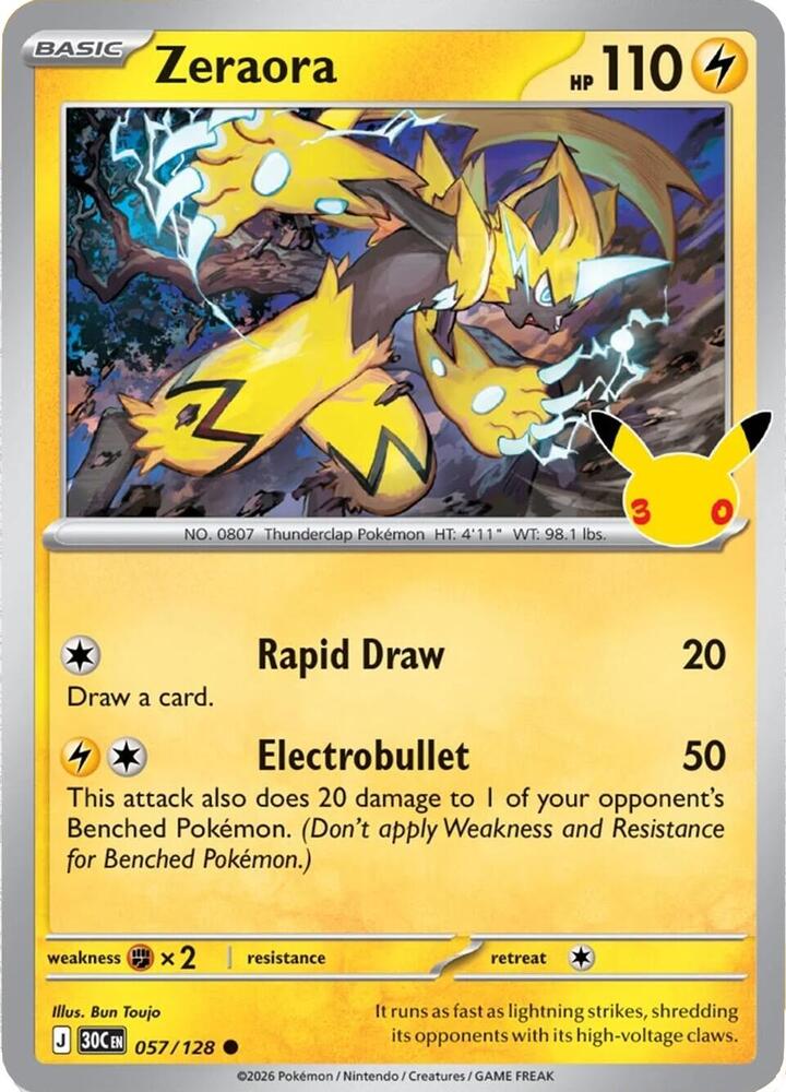 Zeraora - 057/128