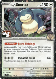 Hop's Snorlax - 117/159