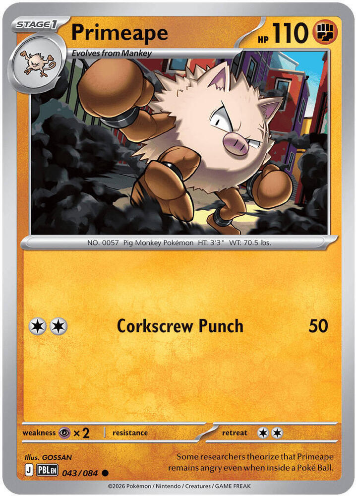 Primeape - 043/084