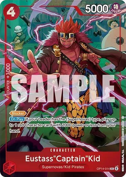 Eustass"Captain"Kid - OP14-014