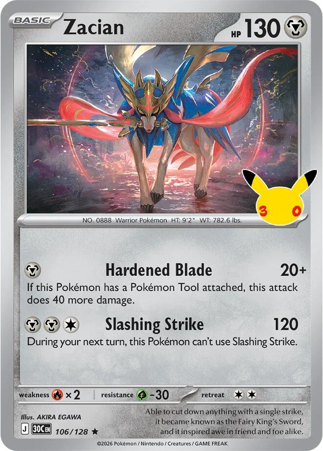 Zacian - 106/128