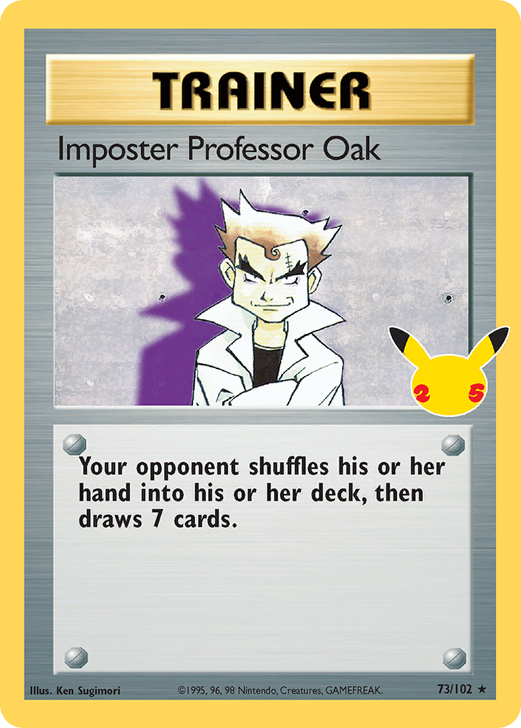 Imposter Professor Oak - 73/102