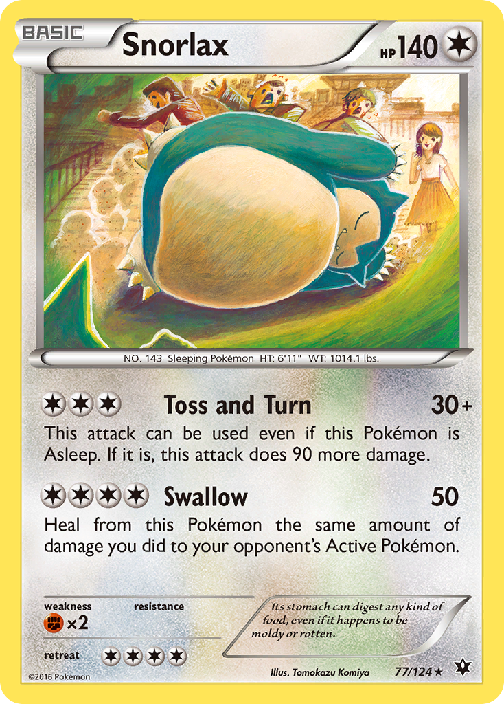 Snorlax - 77/124