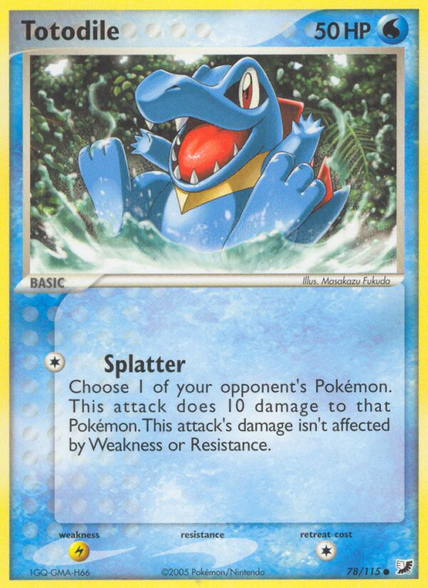 Totodile - 78/115