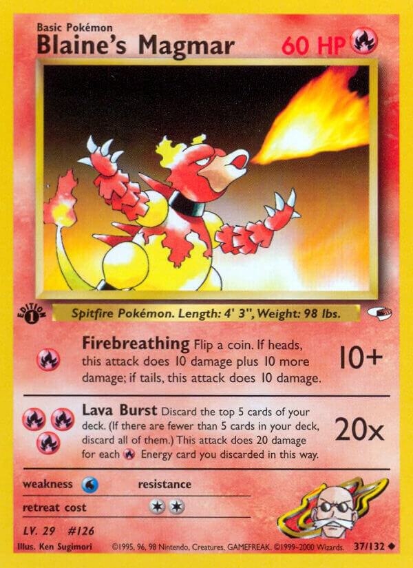 Blaine's Magmar - 037/132