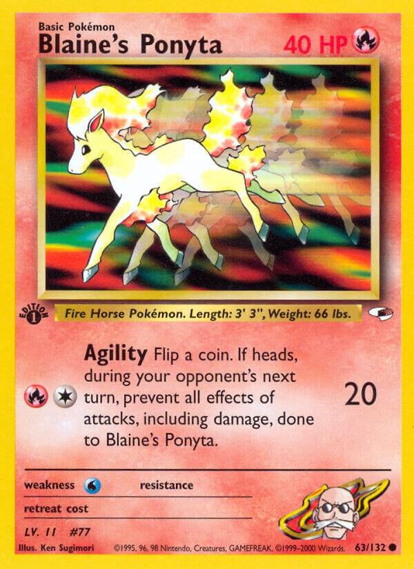 Blaine's Ponyta - 063/132