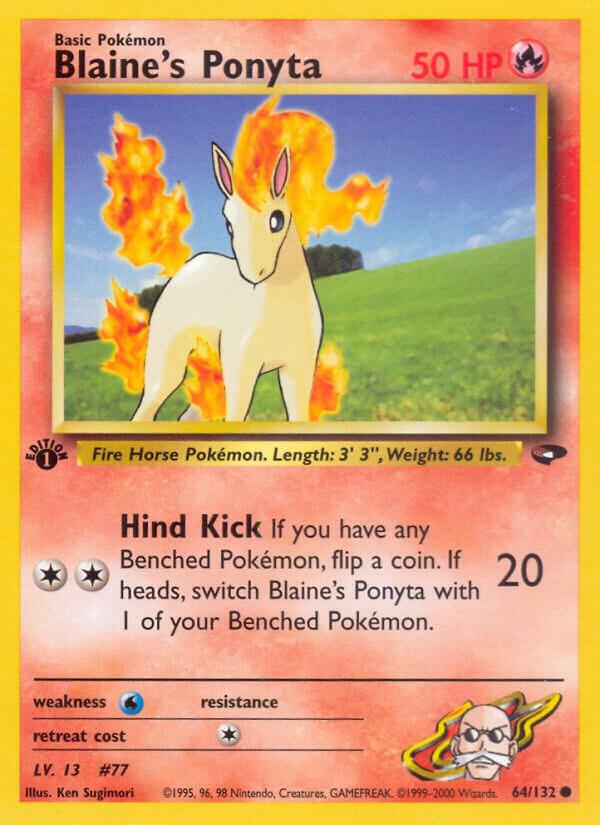 Blaine's Ponyta - 064/132