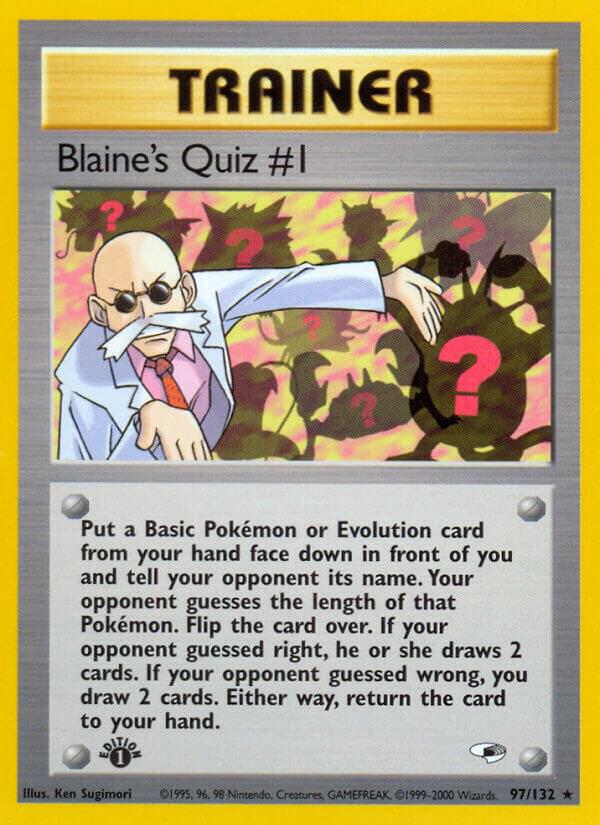 Blaine's Quiz #1 - 097/132
