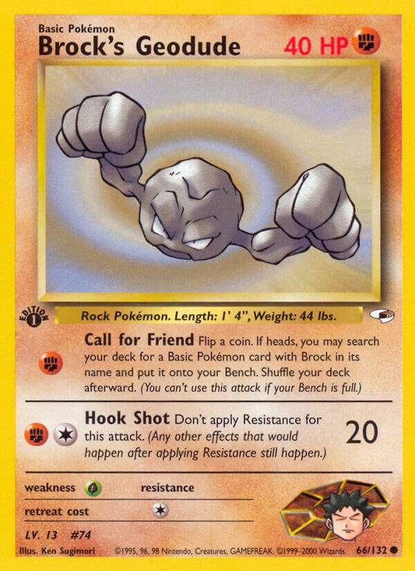 Brock's Geodude - 066/132