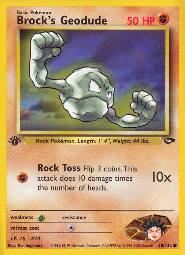 Brock's Geodude - 068/132